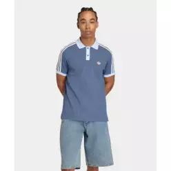 매장정품 아디다스 ADIDAS KX1230 와플 니트 폴로 셔츠 블루 카라티 럭비티 6365144