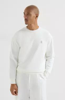 Brunello Cucinelli 브루넬로 쿠치넬리 면 프렌치 테리 스웨트셔츠 7577645