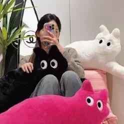 JIYU 뚱냥이 캣쿠션 바디필로우 스탠딩 인형 선물