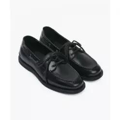 SPERRY x킨치 2-EYE 보트슈즈_워싱블랙 [SPRF_0001]