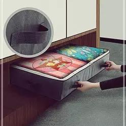 언더베스 침대 리빙박스 수납장 다크그레이 AWFHP6ZP