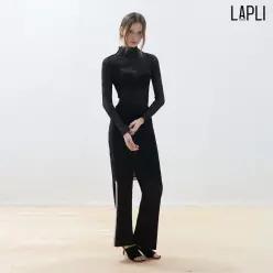라플리 90 시스루 반하이넥 슬림핏 피스_LPOPF023004148474