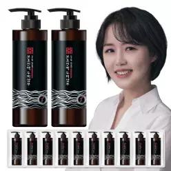 본초진액 탈모샴푸( 500ml*2통)+여행용 샤쉐 (6ml*10매)