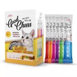 착한간식 굿츄 6종혼합 15g x 150개 고양이간식 대표상품_T
