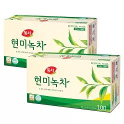 동서 현미녹차100T+100T 총200T