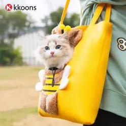 귀여운 펫 산책 이동 외출 이무 가방 고양 반려견