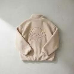 스파오 먼작귀 덤블 플리스 후리스 YELLOW SPFZF49U01
