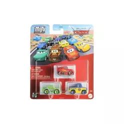 Disney Cars 미니 레이서 3팩: 라이트닝 맥퀸, 바이톨린 #24 브릭 야드리, 덱스터 후버 434696