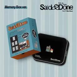 박진영 - SAID   DONE  미니 2집   MEMORY BOX VER