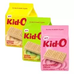 키도 레몬 버터 크래커 샌드위치 90g 3입+크리미 3입+딸기 3입