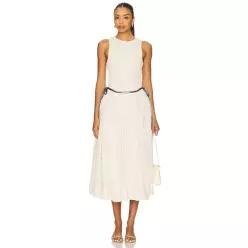 리볼브직영몰 Free People NIGHTINGALE 솔리드 미디 드레스 FREE-WD3040 Midi