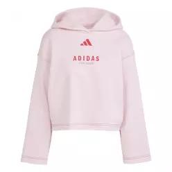 아디다스 우먼 후디 후드티 풀오버 올 SZN 루즈 그래픽 후디 후드티 JJ4519 S 트루 핑크 11675975