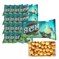 해태 홈런볼 피스타치오 카라멜 한입 안주과자 4번들 4팩 39g 총 16개
