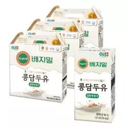 무가당 콩담두유 190ml x 48팩