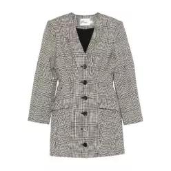 셀프포트레이트 check button mini dress 10615229219080 TP721905266