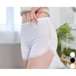 시스루 레이스 여자 스판 속바지 성인 학생 속반바지 여성속바지 쫄바지 이너팬츠