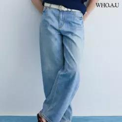 [백화점 홈쇼핑 정품] 후아유 여성 Lightweight Wide Denim (데님) WHTJG2431F