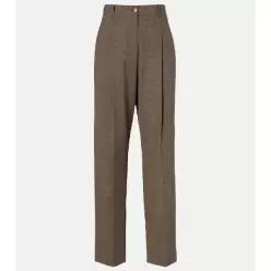 더로우 Gianni 울 스트레이트 팬츠 TP573307196