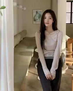 [NEW차콜추가] 에리엘 레이어드 카라티 / 레이어드티셔츠 쉬폰티셔츠 카라티셔츠 하객룩 오피스룩 페미닌