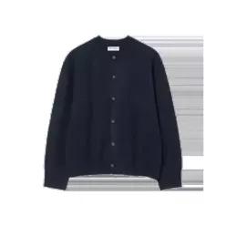 MILLO ARCHIVE 밀로 아카이브 크롭 무브 가디건 네이비 123279587 CSSKNML315NAV