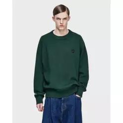 지 송지오 캐시미어 블렌드 크루넥 니트 그린 SH5KT802GE 5294559