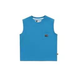 키즈 프레쉬 아스킨 나시 티셔츠 S.BLUE 6221451 K6226RSLZ5SBL