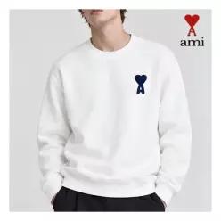 [매장정품] AMI [아미]드 꾀흐 시그니처 빅하트 맨투맨 3컬러 USW787. 730 2376510