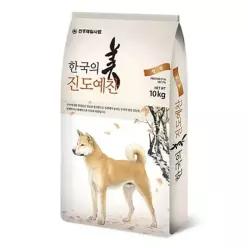 제일사료 진도예찬 진돗개 중대형견 강아지 대용량사료 10kg