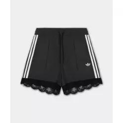 아디다스 ADIDAS 레이스 트리밍 3-스트라이프 숏 팬츠 - 블랙 II5605 173432