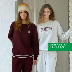 () BENETTON 여성 셋업 2세트 (4종)(트레이닝세트, 츄리닝세트, 맨투맨, 긴팔셋
