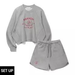 바켄 Signature Logo 스웨트 셋업 BK4998_2998_그레이 7000029996 --gr