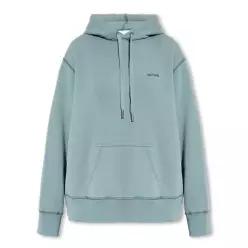 AMI USW216 JE0052 468 로고 페이드 아웃 공용 후드티