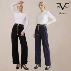 V19.69 ITALIA Classico 26FW 아르노 셔닐 팬츠(팬츠1종 벨트1종)