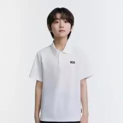 내셔널지오그래픽 키즈 K252UPL910 피케 반팔티 WHITE 4901508