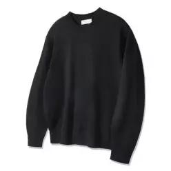 바켄 울 라운드 데일 니트 BK8944_블랙 7000040259 -BK