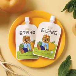 [황금밭]황금밭 곰도리 배즙 60팩 / 배 도라지 곰보배추(배암차즈기)