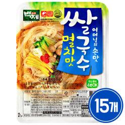 백제물산 쌀국수 멸치맛 92g x 15개