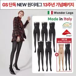 GS단독 [올블랙] 원더레그 반투명압박스타킹 블랙5종+랜덤1종
