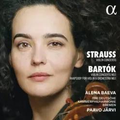 [CD] Alena Baeva 슈트라우스 / 버르토크: 바이올린 협주곡 (R. Strauss / Bartok: Violin Concertos) (이달의 클래식 CD )