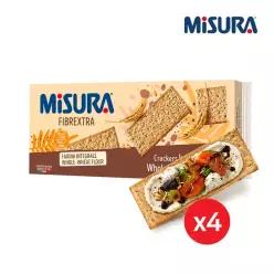 미주라 통밀크래커 385g x 4개
