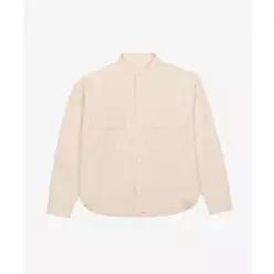 벤시몽 BENSIMON MANDARIN COLLAR SHIRT - IVORY 473896 333781