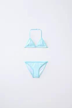 [국내매장] ZARA 여아 6-14세/ 데이지 비키니 - 라이트 터키블루 4354/697/425 558834