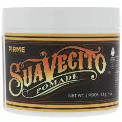 Suavecito Pomade Firme(스트롱) 113.4g(4온스), 1팩 - 강력한 고정력 헤어 포마드 남성용 플레이크 프리