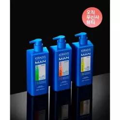 매장정품 KERASYS [남성 탈모전용] 프로액티브맨 2IN1 샴푸 600ML