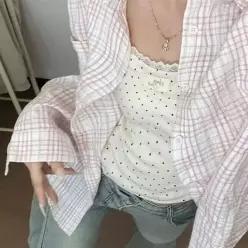 [하프클럽/]파스텔 루즈핏 숙 아우터 남방 상의 롱숙 풍기 남방 숙 블라우스