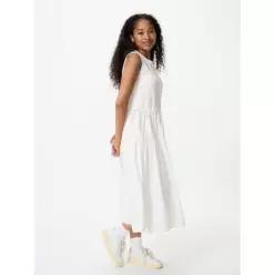 유니클로 UNIQLO 콤비네이션티어드원피스슬리브리스 E48728600000 3741412