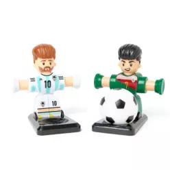 아트박스 피젯축구 2종세트 듀얼레전드팩