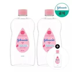 존슨즈 베이비 레귤러 오일 500ml x2 + 증)베이비오일 125ml