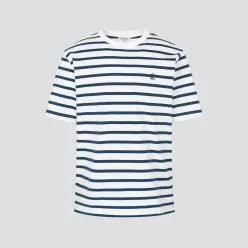 빈폴멘 BEANPOLE MEN 싱글 스트라이프 반소매 티셔츠 - 아이보리 BC6242C300 BC6242C300_BS 102771