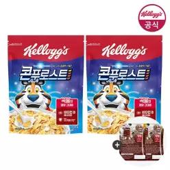 켈로그 시리얼 콘푸로스트 600g x 2개 + 쿠키앤크림 60g